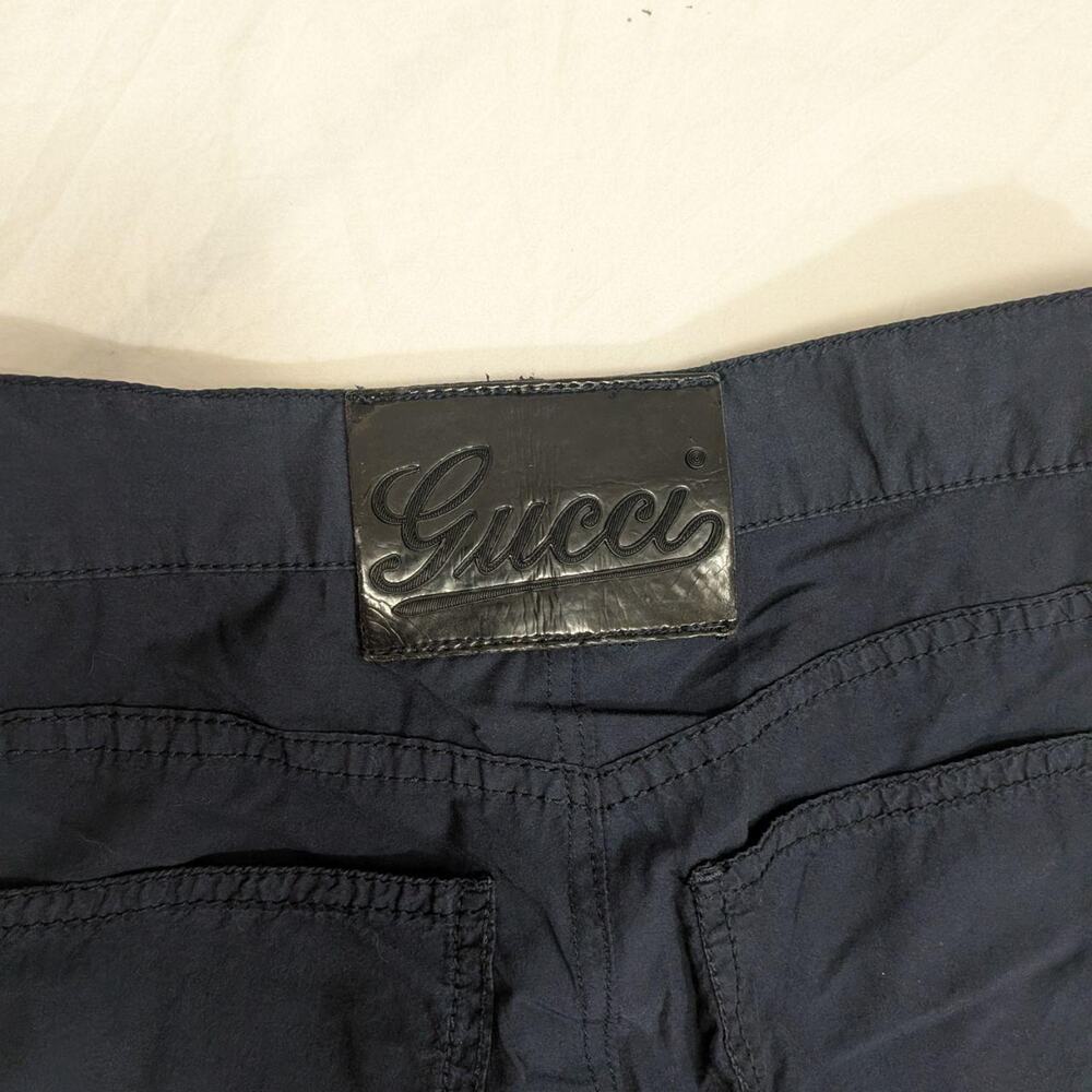 Gucci navy 100% cotton jogger pants, Italian size 42 - Picture 5 of 13